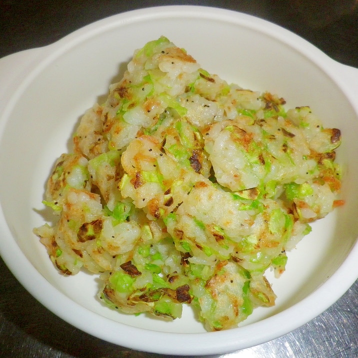 幼児食 キャベツと桜えびのおやき レシピ 作り方 By Kirin0218 楽天レシピ